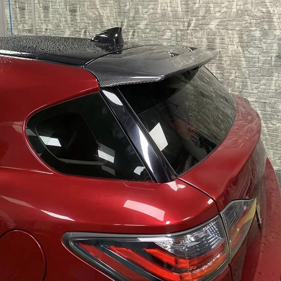 Carbon Fiber Rear Spoilers for  CT200h 2010-2022 Tail Wing Body Kit